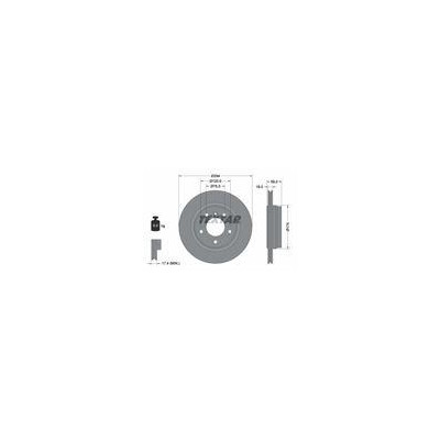 TARCZA HAM. BMW T. E46 98-