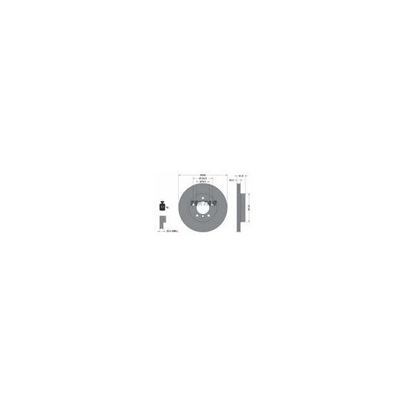 TARCZA HAM. BMW P. E46/Z3 98-/Z4 03-
