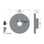 TARCZA HAM. BMW P. E38 94-01 334MM 740D/750