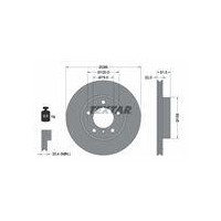 TARCZA HAM. BMW P. 3 (E36, E46), Z3 (E36), Z4 (E85) 1.6-2.8 09.90-