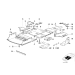 Kanał powietrza środkowy M-technic BMW E36 316i 318i 318is 320i 323i 325i 328i M3 - 51712250643