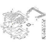 51713402370 Ekran przedziału silnika przedni - 51713402370 - Części oryginalne BMW Łódź | Sklep internetowy BMW