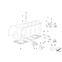 11120007610 Uszczelki silnika komplet BMW E34 E36 316i 318i 518i M43 - 11120007610 - Części oryginalne BMW Łódź | Sklep internetowy BMW