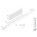 Zaczep MINI R55 R56 R57 R58 R59 Cooper - 51717127743