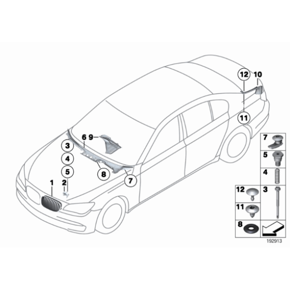 51717154239 Oryginał BMW - 51717154239 - Części oryginalne BMW Łódź | Sklep internetowy BMW