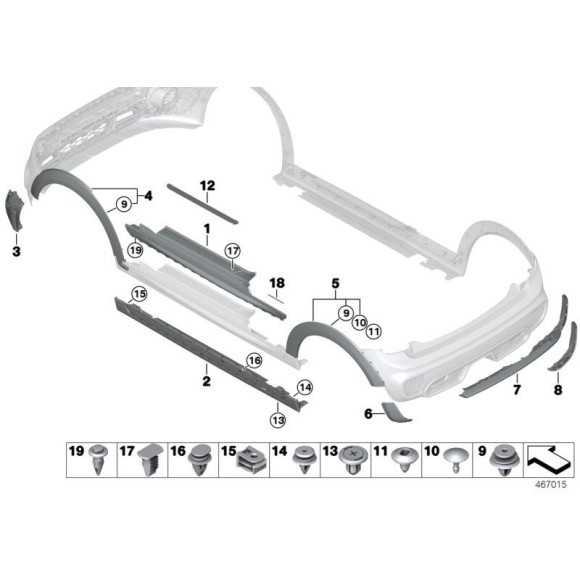 51717154239 Oryginał BMW - 51717154239 - Części oryginalne BMW Łódź | Sklep internetowy BMW
