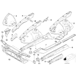 Pas przedni E39 - Oryginał BMW - 51718159610