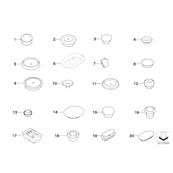 Oryginał BMW - 51718170298