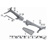 Pierścień uszczelniający podszybia BMW E46 E65 E66 F06 F12 F13 - 51718233437