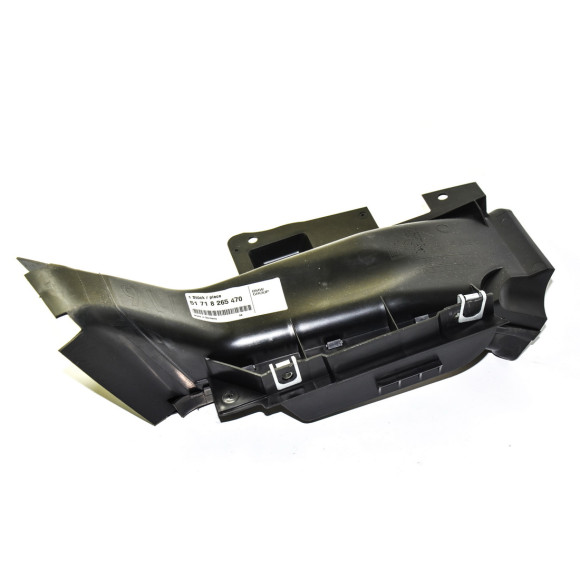Kanał powietrza wlot przód prawy BMW E46 325xi 330xd 323i 325i 330xd - 51718265470