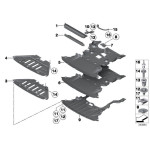 Pokrywa osłony silnika - 51757140983