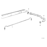 Przewód odpowietrzający skrzynie korbową BMW E34 E30 E28 M20 - 11151708801