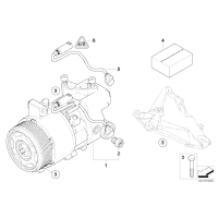 64526987766 Kompresor klimatyzacji - 64526987766 - Części oryginalne BMW Łódź | Sklep internetowy BMW