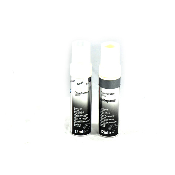 Lakier w sztyfcie srebrono-szary metalik A08 BMW E46 E39 E60 E90 E65 F01 F06 F07 F10 F20 F30 E70 F15 - 51910301528