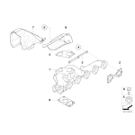 Uszczelka turbosprężarki BMW E60N E61N E63N E70 E71 E90 E91 535d 635d 335d - 11657802593