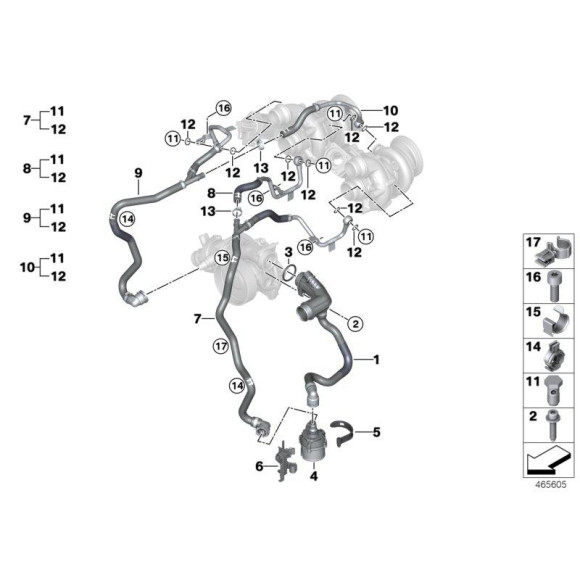 Oryginał BMW - 11151726339