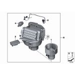 64119355981 Regulator rezystor opornik jeż wentylatora dmuchawy BMW F01 F02 F06 F07 F10 F11 F12 F13 G12 - 64119355981 - Części oryginalne BMW Łódź | Sklep internetowy BMW