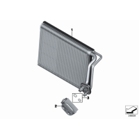 Parownik klimatyzacji BMW F20 F21 F22 F23 F30 F31 F32 F34 F36 F80 F82 F87 - 64116975553