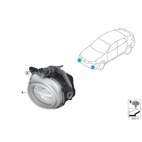 Oryginał BMW - 63177317251