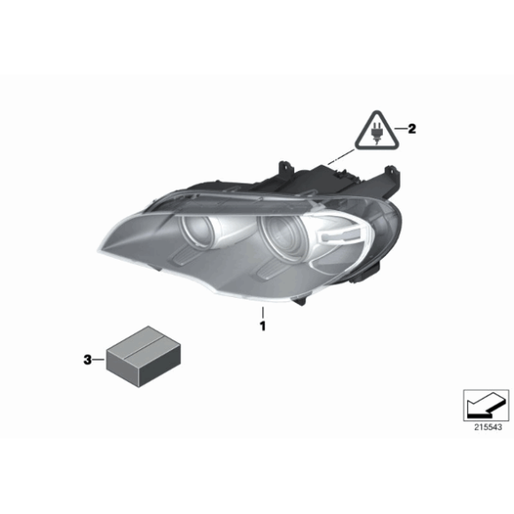 Oryginał BMW - 63127278045
