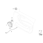 Wtyk z przewodem BMW E36 E38 E39 E46 E53 E60 E63 E64 E65 E70 E71 E81 E83 X3 E84 X1 E90 F20 F25 F30 MINI - 61130005198