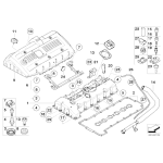 11157559528 Przewód elastyczny odpowietrzający BMW E60N E61N E63N E65 E70 E81 E83 E84 E90 E91 E92 E93 - 11157559528 - Części oryginalne BMW Łódź | Sklep internetowy BMW