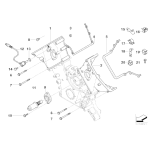 Uchwyt przewodu chłodzenia BMW E30 E31 E32 E34 E36 E38 E39 - 61131378529
