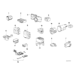 Obudowa wtyczki BMW E30 316i 318i 320i 323i 325i - 61131380587