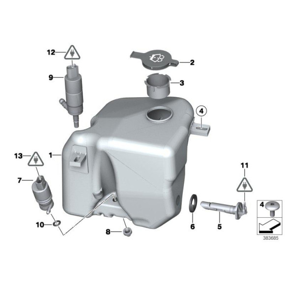 Wtyczka obudowa gniazda BMW E36 E38 E39 E46 E53 X5 E60 E61 E63 E64 E65 E81 E83 E84 X3 X1 E90 F39 G11 G14 G15 G20 MINI  - 6113836