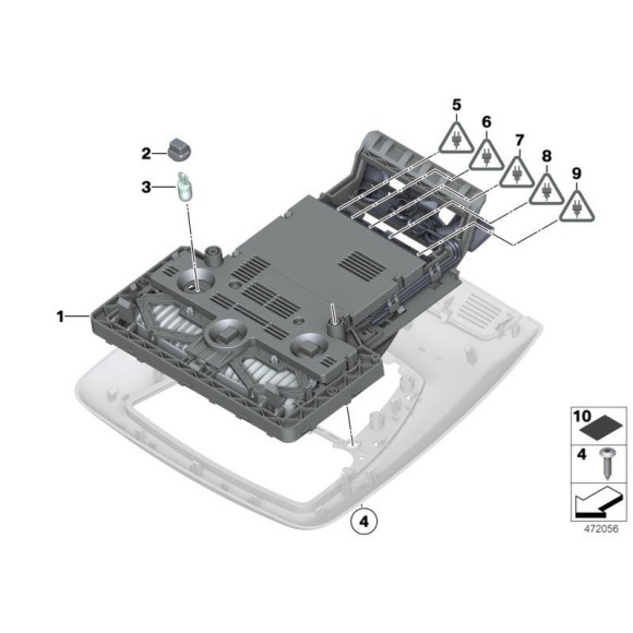 Styk gniazda ELO- Power 2,8x 0,63 BMW E36 E46 E90 E87 E81 E65 E38 E39 F20 F21 F30 MINI - 61138364832
