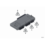 Styka gniazda ELO BMW E36 E38 E39 E46 E52 E53 E60 E70 E81 E83 E85 E90 F20 F25 F30 F54 I01 I12 - 61138364842