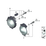 Uniwersalna obudowa gniazdka BMW E38 E39 E46 E53 E71 E81 F01 F07 F10 F13 F39 F40 G11 G12 G20 - 61138373332