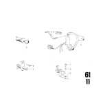 Czujnik włącznik BMW E12 E21 E23 E24 E28 E30 E31 E32 - 61311370805