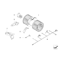 Czujnik temperatury nagrzewn./parownika BMW E46 E66 E81 E83 E84 E87 E90 E91 F48 F55 F56 MINI - 64116930015