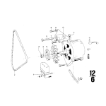 Pasek klinowy BMW E28 E12 E23 E32 E34 M30 - 11231706668