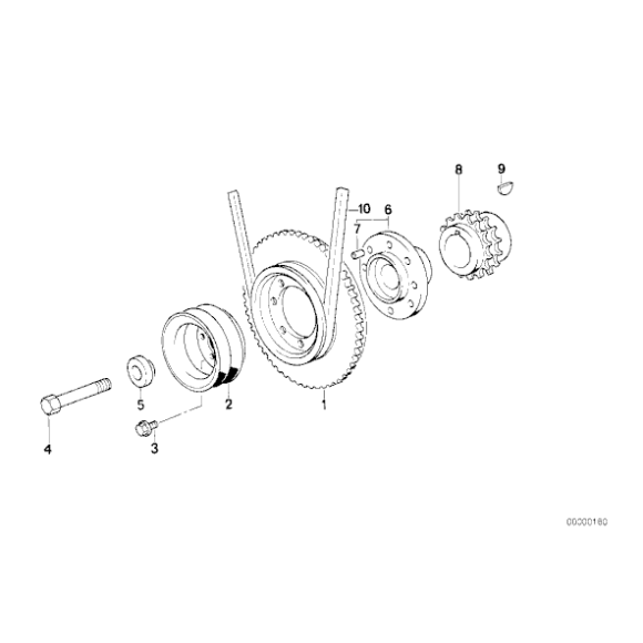 Pasek klinowy - 11231721408