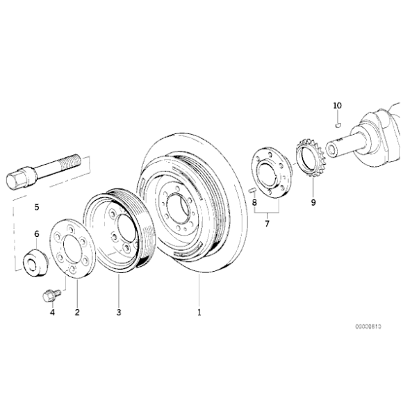Tłumik drgań - 11232246511