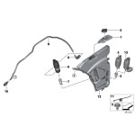 Sitko pompki spryskiwacza BMW E36 E39 E46 E53 E60 E63 E65 E70 E71 E83 E85 E87 E81 E90 F01 F06 F07 F10 F20 F30 - 61667006063