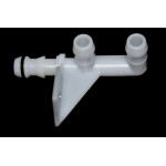 Końcówka przyłączeniowa łącznik inst. spryskiwaczy reflektorów BMW E38 725 728 730 735 740 750 - 61668360182