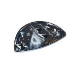 Osłona dyszy spryskiwacza reflektorów prawa chrom MINI R55 R57 R56 R58 R59 - 61672752560