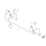 61673416467 Dysza spryskiwacza reflektora lewa BMW E83N X3 1,8d 2,0d 2,0i 2,5si 3,0i 3,0d 3,0sd 3,0si - 61673416467 - Części oryginalne BMW Łódź | Sklep internetowy BMW