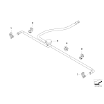 Dysza spryskiwacza BMW E63 E63N E64 E64N 630i 645Ci 635d 650i M5 - 61677059223