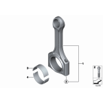 ŚRUBA KORBOWODU BMW 3 E46, 5 E60