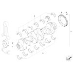 11247835440 Panewka niebieska BMW E46 E85 E86 Z3 Z4 M3 M - 11247835440 - Części oryginalne BMW Łódź | Sklep internetowy BMW