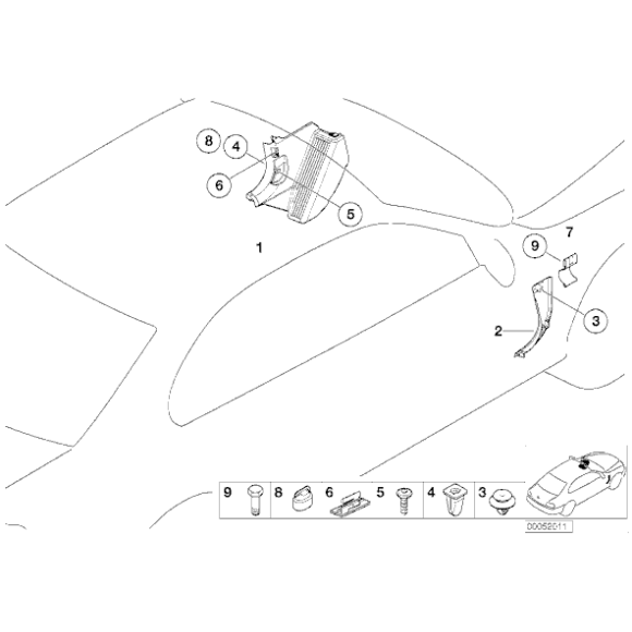 63121374075 Nakrętka BMW E30 E36 E31 E38 E39 E46 E60 E53 E70 E83 X3 E84 X1 E90 F01 F10 F11 F13 F25 F20 F30 F48 MINI G01 F07 G20 - 6312137407 - Części oryginalne BMW Łódź | Sklep internetowy BMW