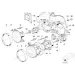 63121378369 Tuleja gumowa czarna regulacji reflektora BMW E24 E30 E31 E32 E34 - 63121378369 - Części oryginalne BMW Łódź | Sklep internetowy BMW