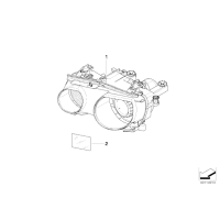 Reflektor lewy - 63126901969