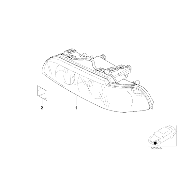 Oryginał BMW - 63126902425
