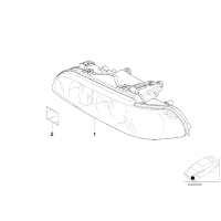 Oryginał BMW - 63126902425