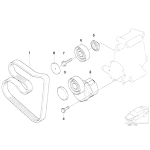 11281247280 Tulejka dystansowa BMW E34 E36 518i 316i 318i 318is 318ti M42 M43 M44 - 11281247280 - Części oryginalne BMW Łódź | Sklep internetowy BMW